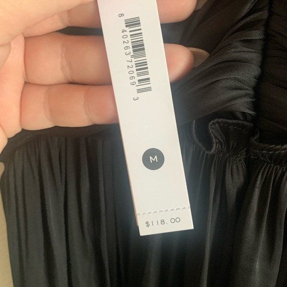 Aqua Black Midi Dress - Picture 7 of 7